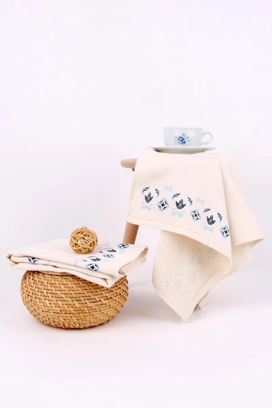 %100 Pamuk 40x65 Mutfak Kurulama Havlusu ürün görseli 1