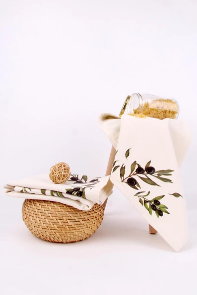 %100 Pamuk 40x65 Mutfak Kurulama Havlusu - Resim 4