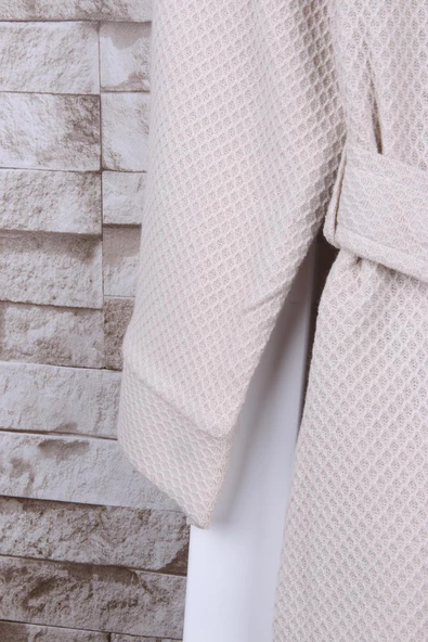 Pembe Kapşonlu Sabahlık - Resim 6