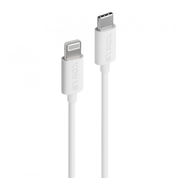 Syrox GAN30L SuperFast 30W GaN Type-C to Lightning Kablolu Şarj Aleti - 4