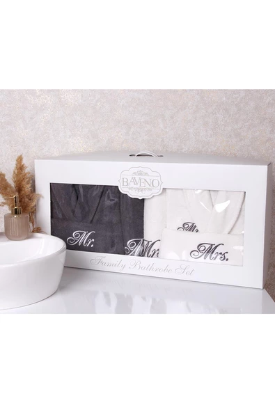 Baveno %100 Pamuk 8 Parça Havlu&Bornoz Aile Çeyiz Seti - 6