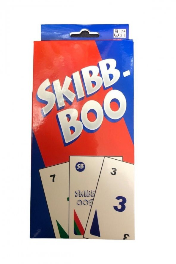 Skıbb-boo Kart Oyunu 7+yaş 2-6 Oyuncu