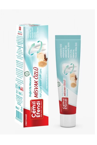 3 Adet Misvak Özlü Karanfil Sulu Diş Macunu 100 Ml - 3