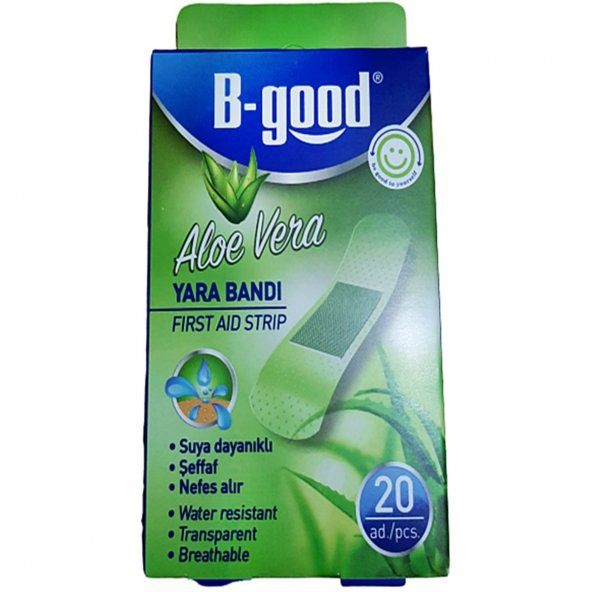 B-Good Aloe Vera Yara Bandı 20li