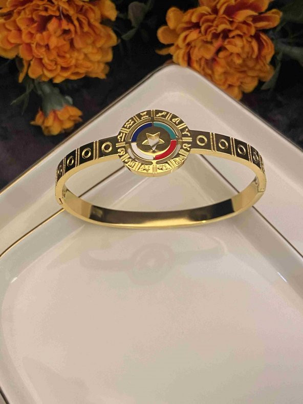 Aksesuar Çarşısı Burç Detaylı Kelepçe ürün görseli