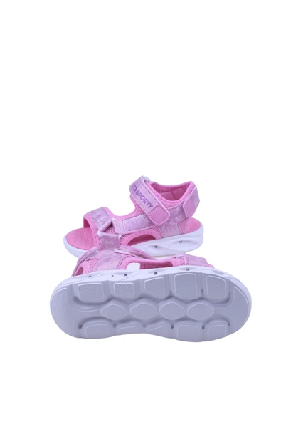 Walkenzo Vetta-103 Kız Çocuk Işıklı Anatomik Sandalet - Resim 11