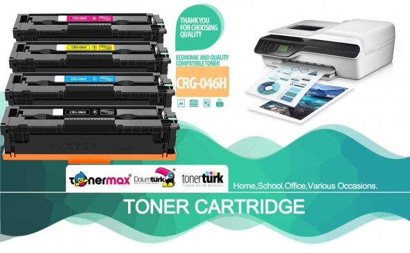 Canon İ-Sensys MF-733Cdw Muadil Toner Takım / CRG-046H - 4