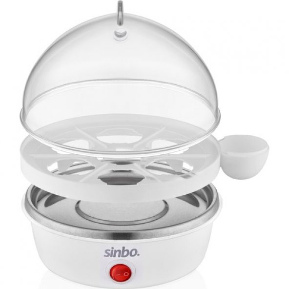 Sinbo SEB-5803 Yumurta Pişirme Makinesi Beyaz - 4
