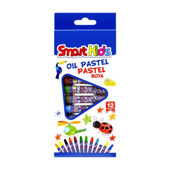 Smart Kids Pastel Boya 12 Renk Pastel Boya