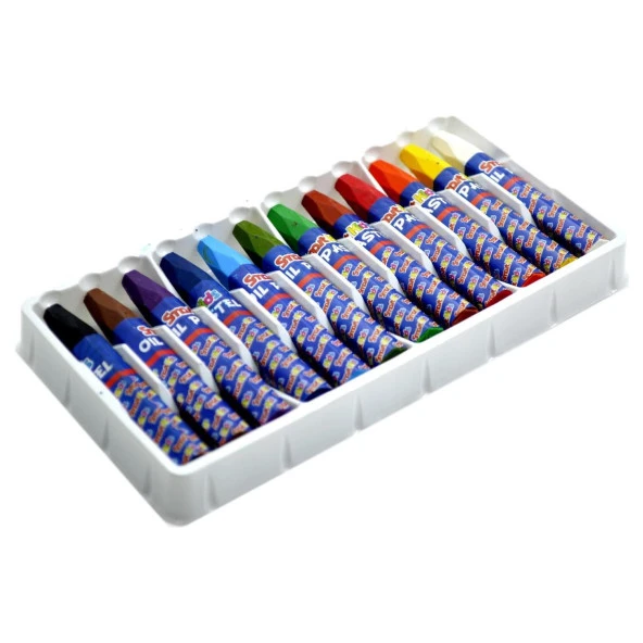 Smart Kids Pastel Boya 12 Renk Pastel Boya - 3