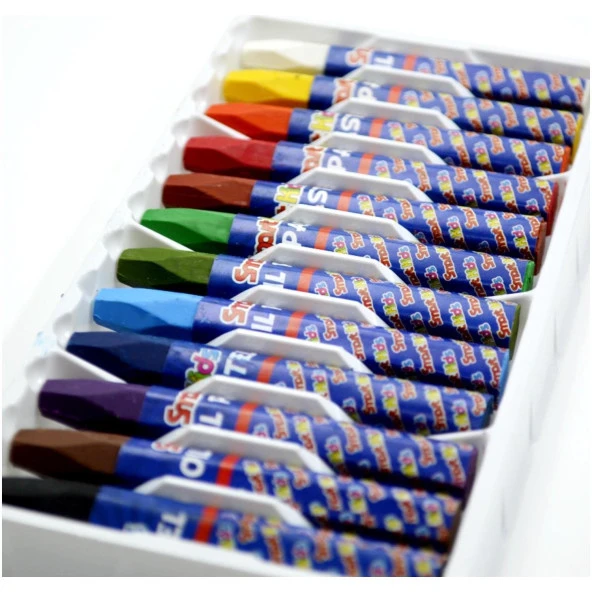 Smart Kids Pastel Boya 12 Renk Pastel Boya - 4