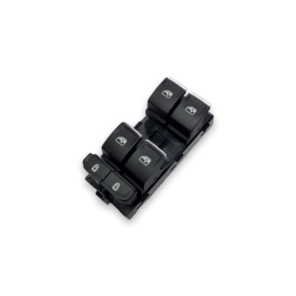 Skoda Kodiaq 2021-2024 Sol Ön Kapı Cam Düğmesi Kromlu 3G0959857C ürün görseli