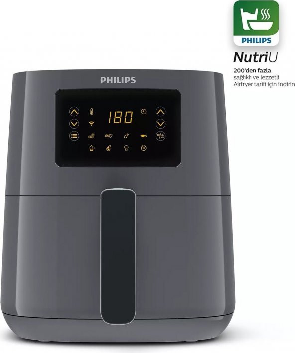 Philips HD9255/60 Rapid Air 5000 Serisi Airfryer - Uzaktan Bağlantılı