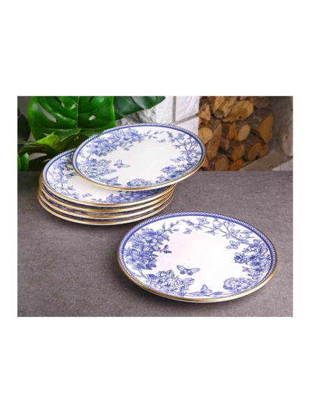 Gönül GNL 4185 Spring Seramik Servis Tabağı 26 cm 6'lı ürün görseli 1