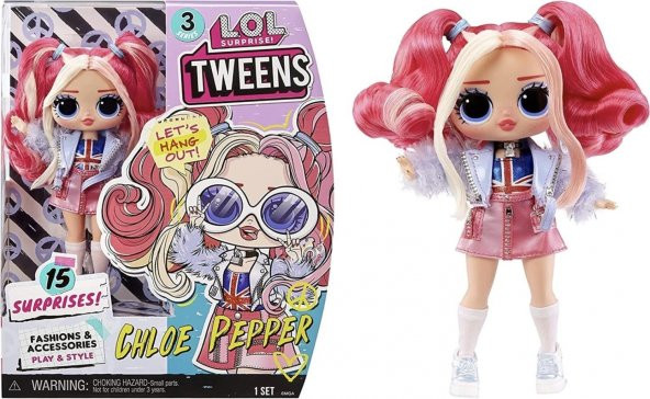 ToysAll L.o.l. Surprise Tweens Chloe Pepper Seri 3 Bebeği 584056