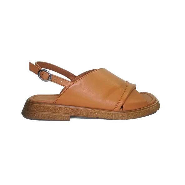 Janestt Kadın Deri Sandalet 437-620-23624 - 2
