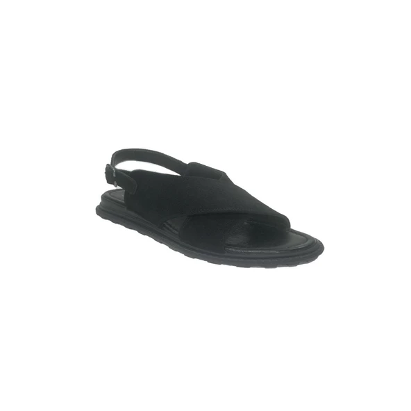 Janestt Kadın Süet Deri Sandalet 438-S-6 - 6