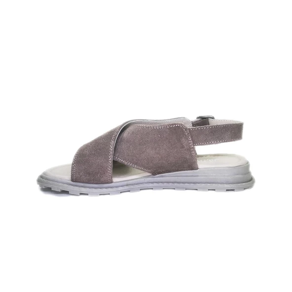 Janestt Kadın Süet Deri Sandalet 438-S-6 - 2