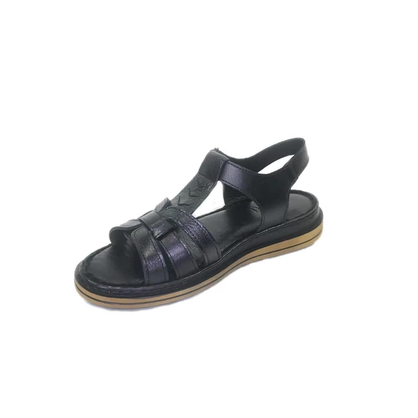 Janestt Kadın Deri Sandalet 439-017 - 9