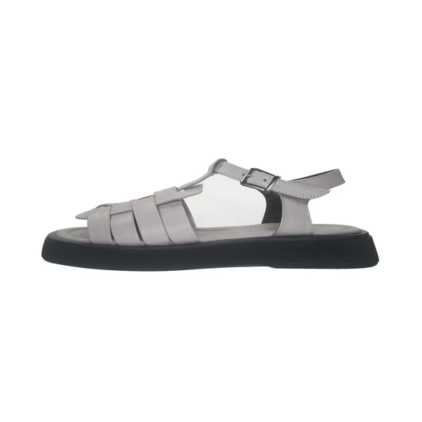 Janestt Kadın Deri Sandalet 106-20746 - 7