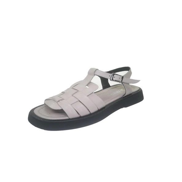 Janestt Kadın Deri Sandalet 106-20746 - 6