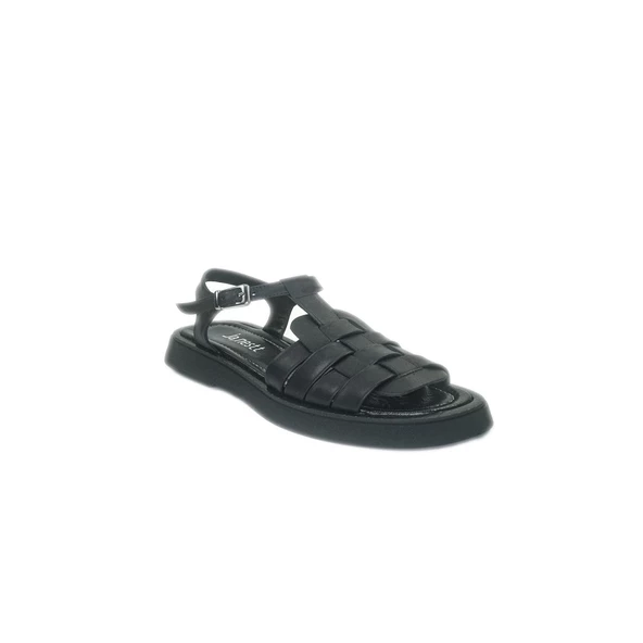 Janestt Kadın Deri Sandalet 106-20746