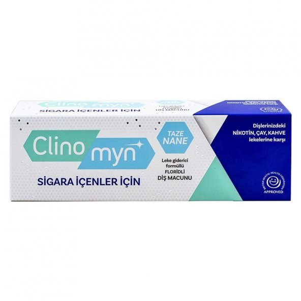 Clinomyn Diş Macunu Sigara İçenler İçin 75ml.