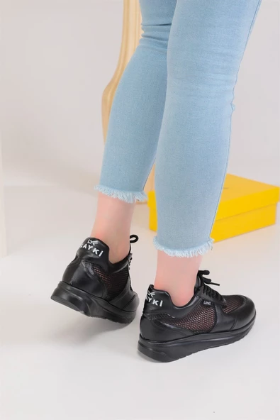 Violet Siyah Renkli Kadın Sneaker - 2