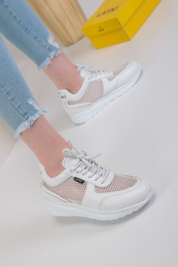 Violet Beyaz Renkli Kadın Sneaker