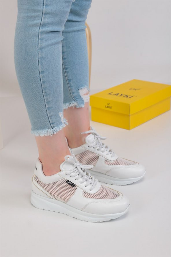 Violet Beyaz Renkli Kadın Sneaker - 2