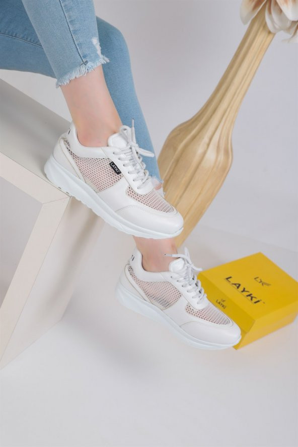 Violet Beyaz Renkli Kadın Sneaker - 4