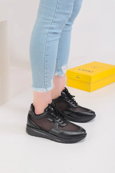 Violet Siyah Renkli Kadın Sneaker - 5