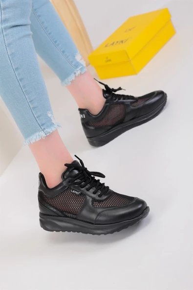 Violet Siyah Renkli Kadın Sneaker