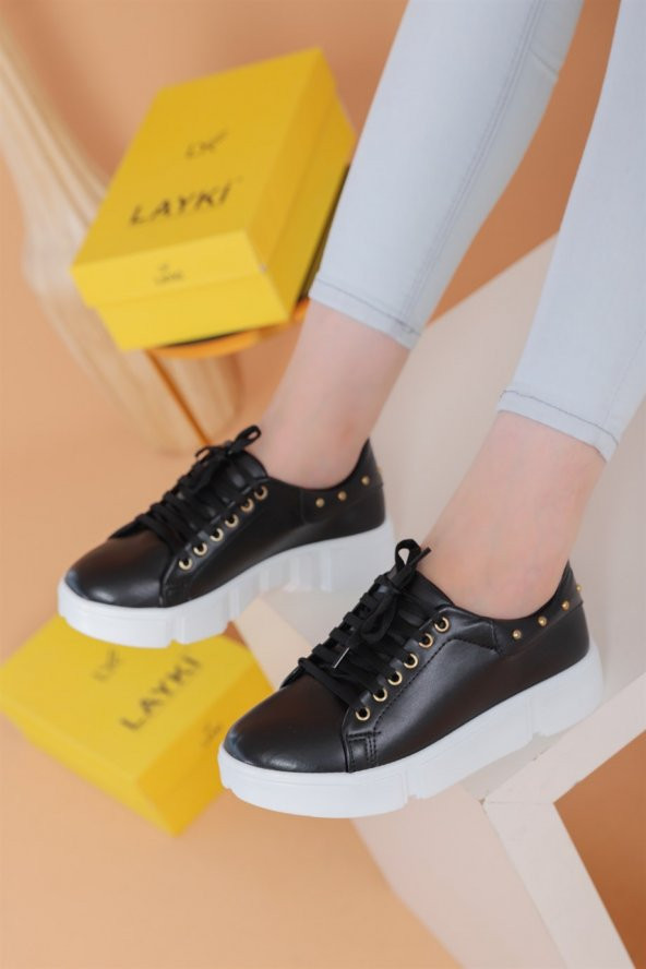 Keny Siyah Spor Ayakkabı