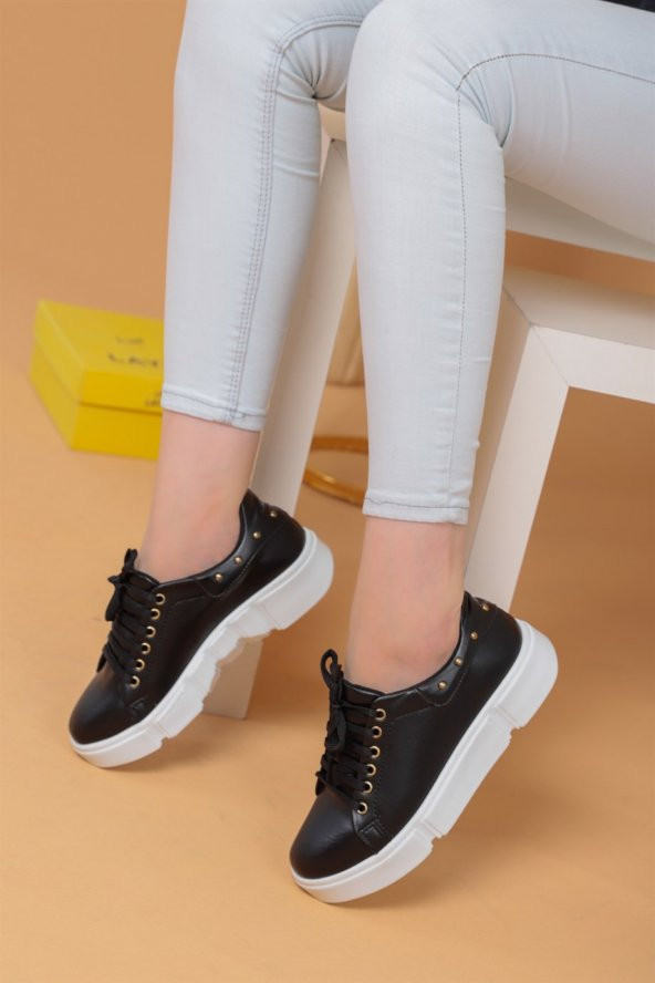 Keny Siyah Spor Ayakkabı - 3