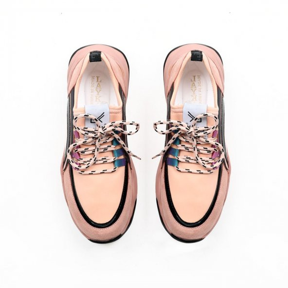 Leya Pudra Renkli Kadın Spor Ayakkabı 103023 - 5