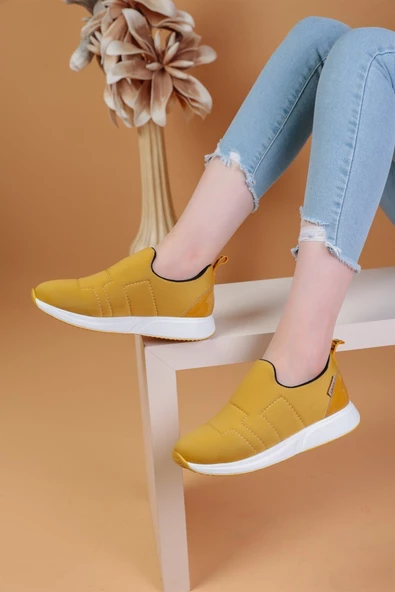 Marek Hardal Renkli Paraşüt Kumaş Kadın Spor Ayakkabı - 6