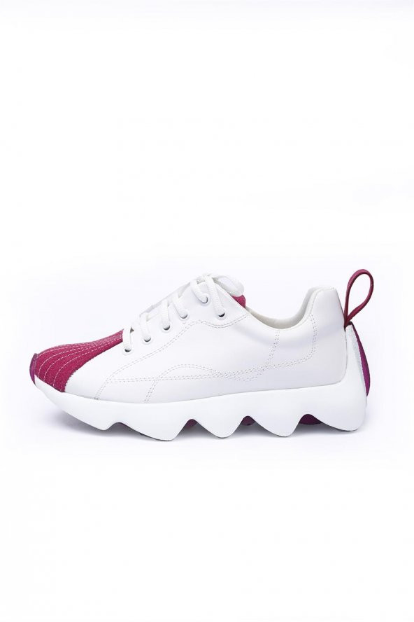 Kosta Fuşya Renkli Kadın Günlük Spor Ayakkabı