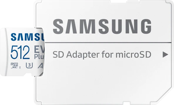 Samsung Evo Plus 512GB microSD Hafıza Kartı MB-MC512KA/TR (Samsung Türkiye Garantili) - Resim 4