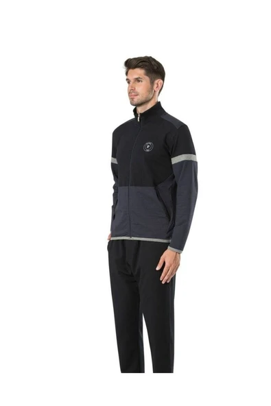 Pierre Cardin Erkek Fermuarlı Eşofman Takımı - 3