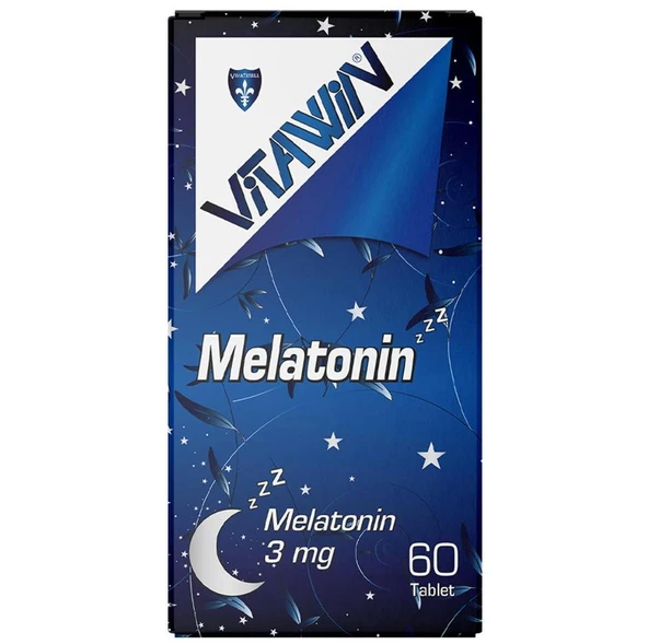 Vitawin Melatonin 3 mg 60 Tablet ürün görseli 1