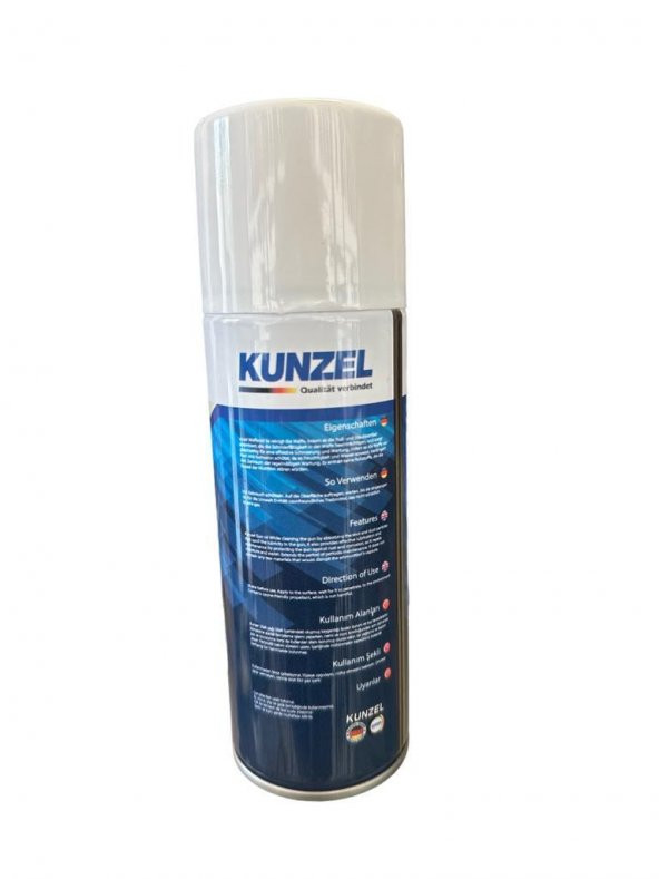 Kunzel Silah Temizleme Sprey 200ml - 3