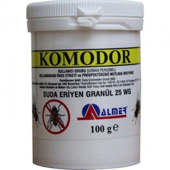 Komodor 25 Wg Sinek Kovucu 100 gr