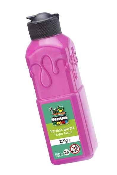 Parmak Boyası 250 Gr 1 Adet Çocuklar İçin Yıkanabilir Parmak Boyama - 6