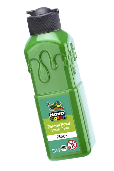 Parmak Boyası 250 Gr 1 Adet Çocuklar İçin Yıkanabilir Parmak Boyama - 10