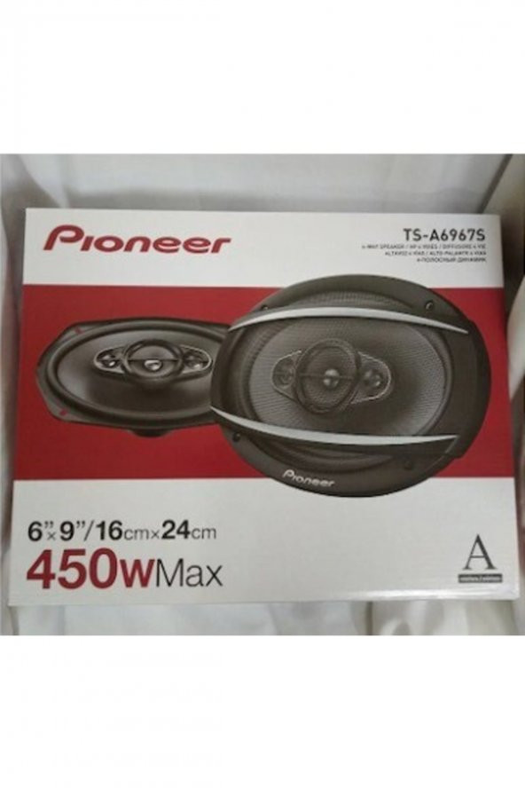 Oto Hoparlör 450 Watt 4 Ohm 3 Yollu 92db Oval Hoparlör Oval Kayık Oto Hoparlör Pioneer Ts-a 6967s