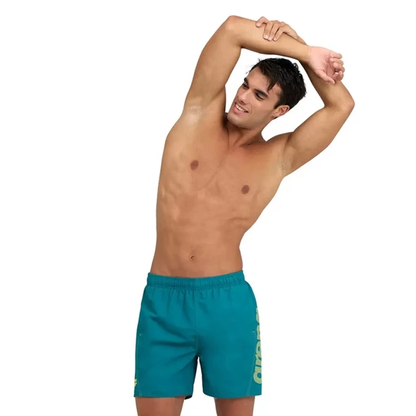 Arena Fundamentals Logo Boxer Men's Swimsuit Erkek Yüzücü Mayosu