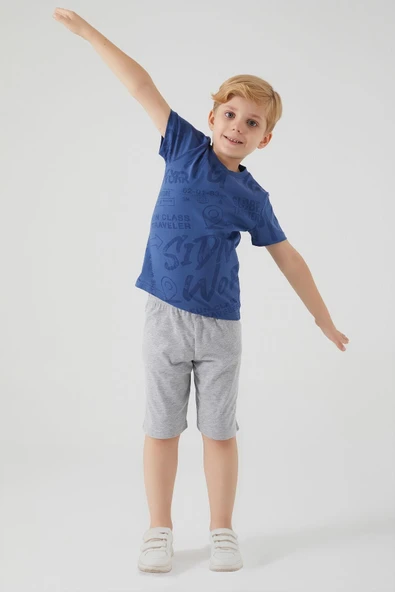 Roly Poly 3027 Fun Class Traveler Erkek Çocuk Bermuda Takım - 7