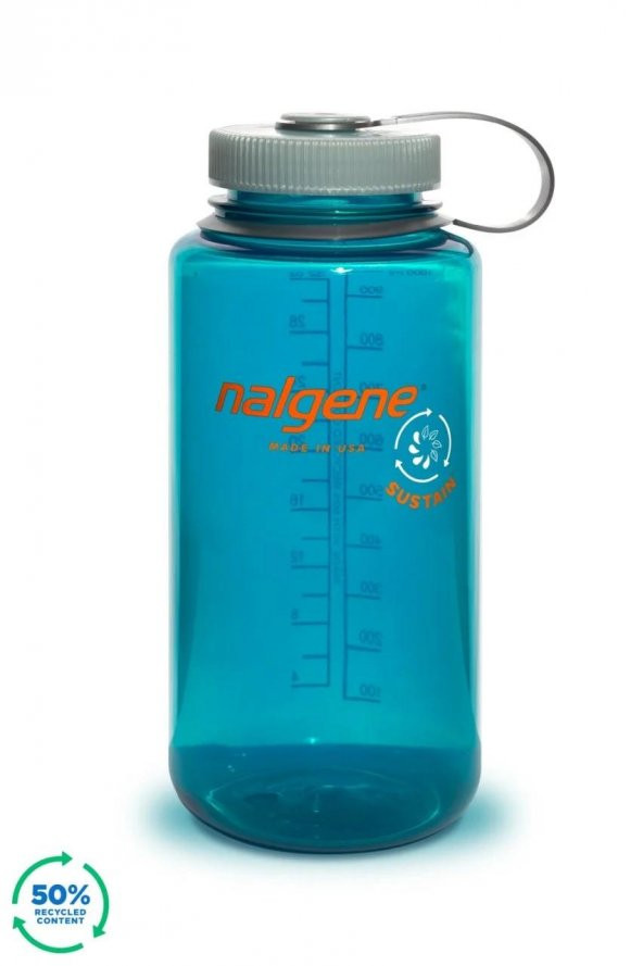 Nalgene 32oz WM Trout Green Sustain Tritan Suluk