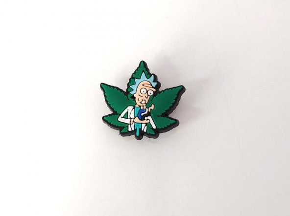 Terlik Ayakkabı Sandalet Tokası Rick 1 Adet Silikon Kız Erkek Aksesuar Hediye - 3